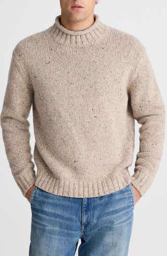 Roll Neck Donegal Wool Blend Sweater