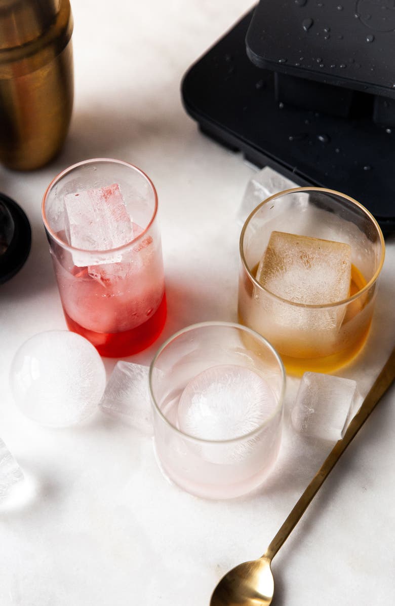 Farmhouse Pottery Silo Set of 6 Double Old Fashioned Glasses, Alternate, color, Clear