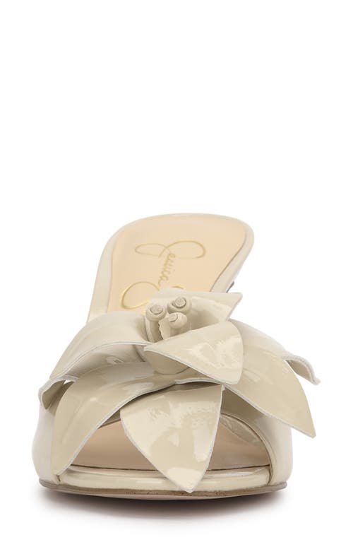 Jessica Simpson Percia Slide Sandal In Soft Ivory