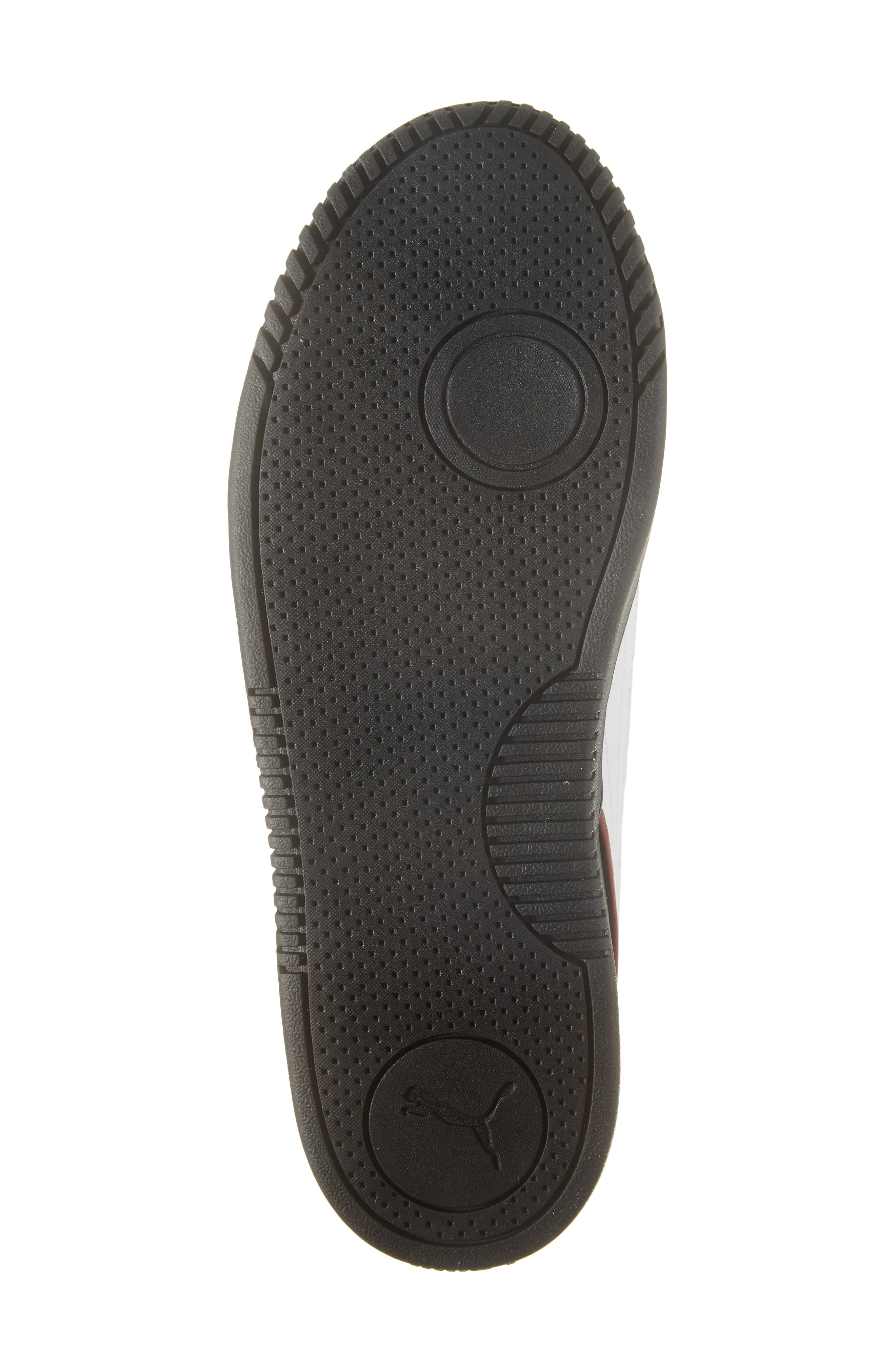 PUMA Club 5v5 Class Act Low Top Sneaker, Alternate, color, Puma Black-Puma White-Gold