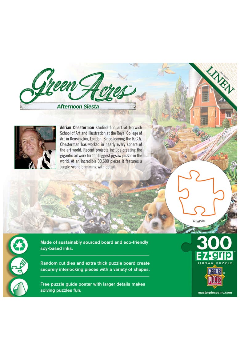 Afternoon Siesta 300 Piece Jigsaw Puzzle, Alternate, color, Multicolor