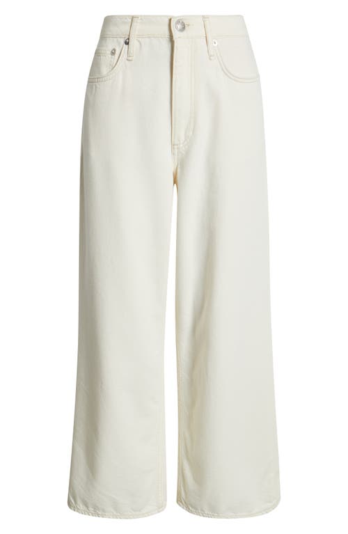 RAG & BONE RAG & BONE FEATHERWEIGHT ANDI HIGH WAIST ANKLE WIDE LEG JEANS 