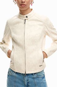 Desigual Faux Leather Jacket