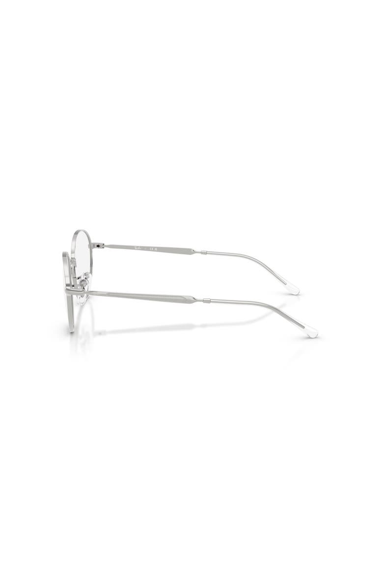 54mm Oval optical glasses, Alternate, color, Silver