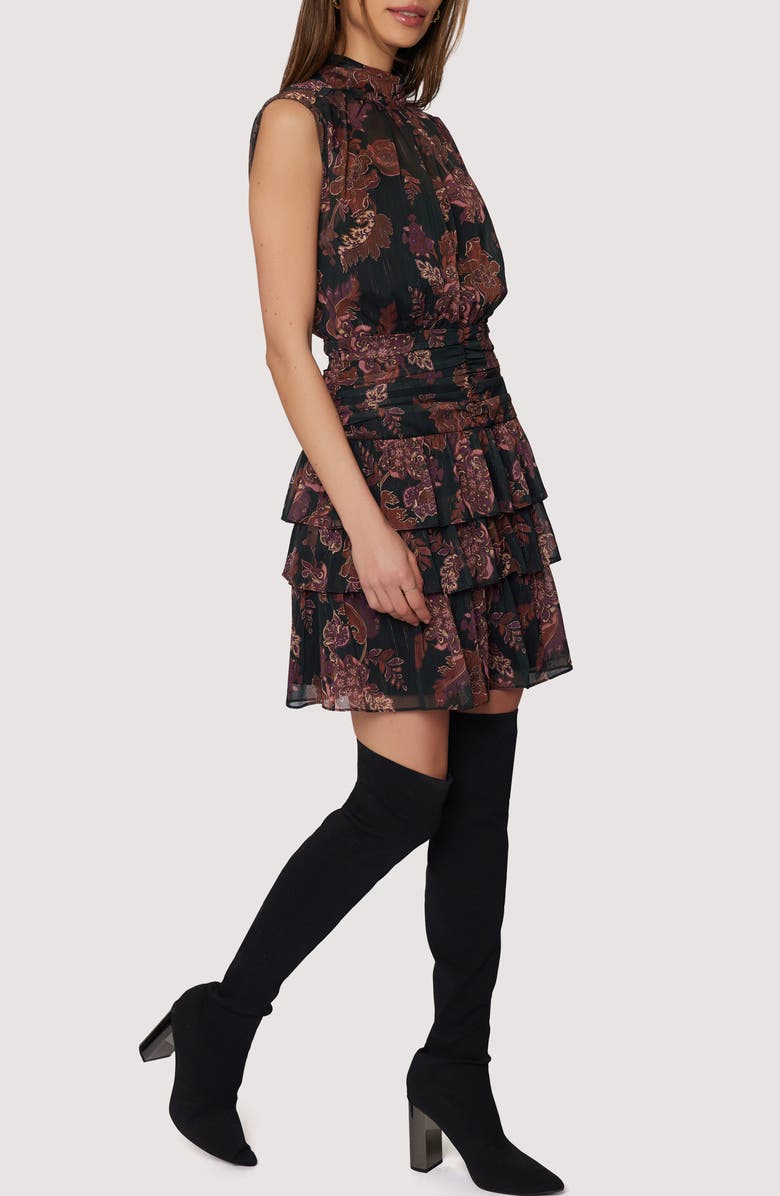 Lost + Wander Whispers of Bohemia Minidress, Alternate, color, 