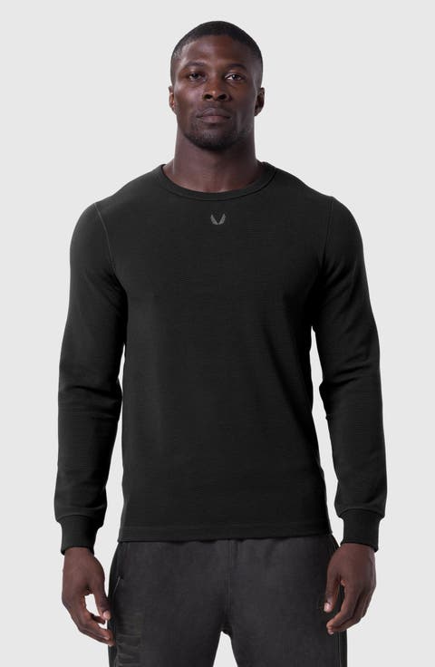 Waffle Knit Long Sleeve