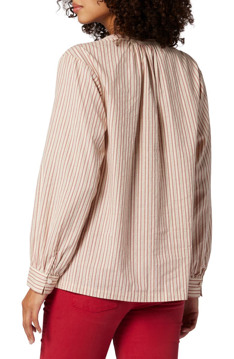 Joie Amie Stripe Cotton Button-Up Shirt, Alternate, color,