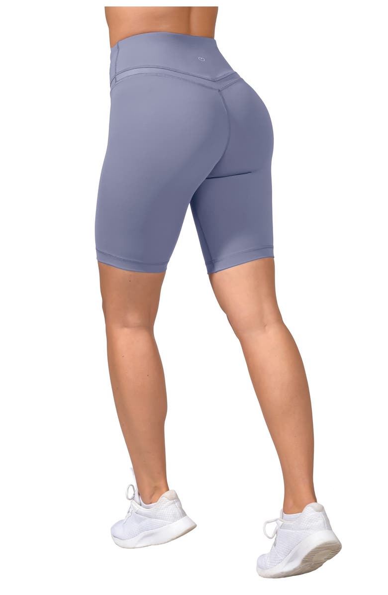 BOOTYFUL Leggings & Shorts 5-Piece Workout Gift Set, Alternate, color, Grey Opal/Black/Blac