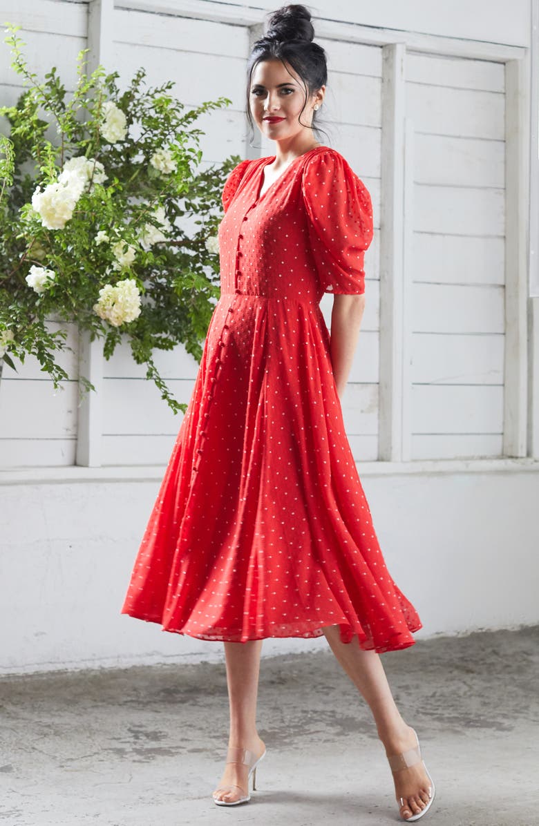 Rachel Parcell Pavé Crystal & Imitation Pearl Stud Earrings, Alternate, color, 