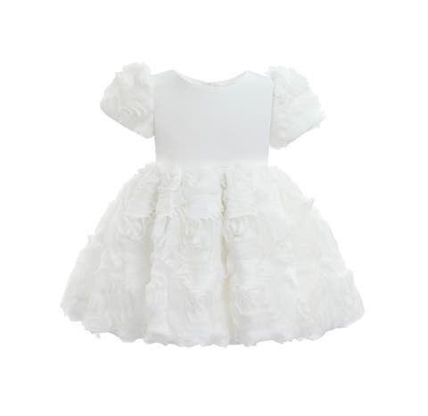 Bow Rosette Dress (Baby & Toddler)
