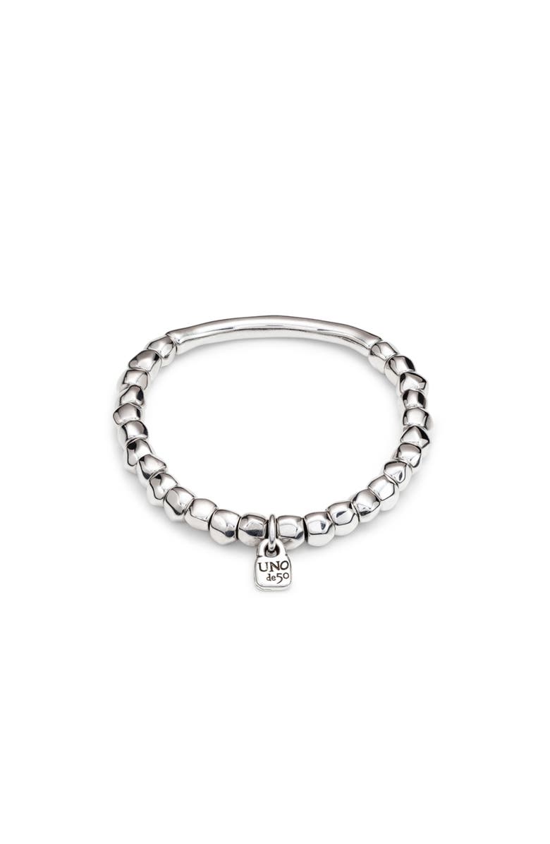UNODE50 Tubo Bracelet, Alternate, color, Silver