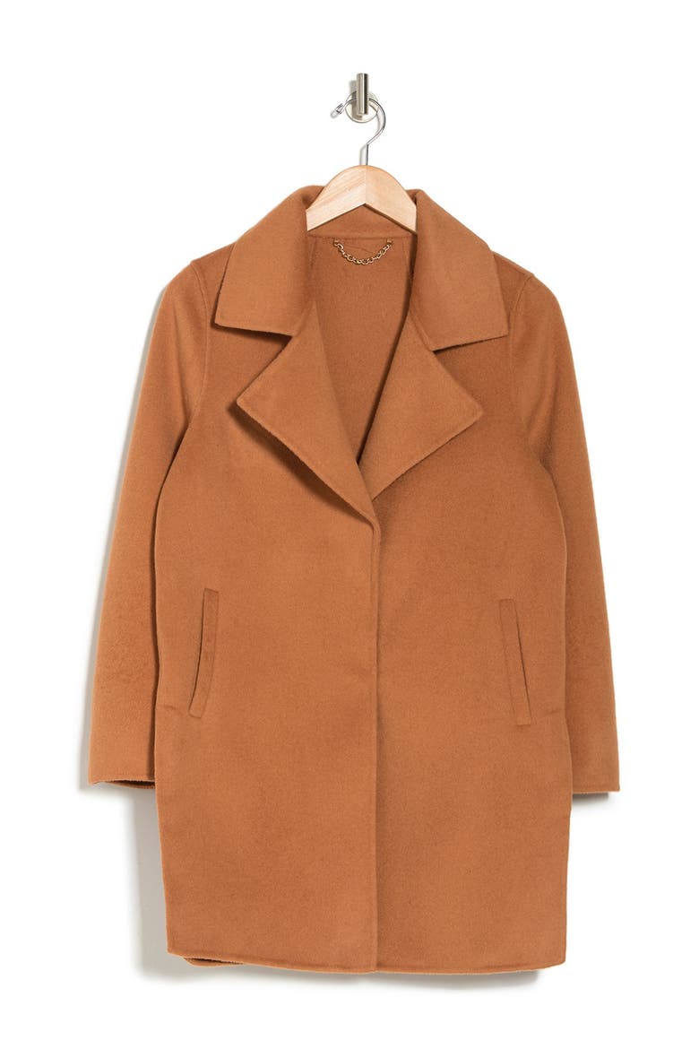 Ex Boyfriend Wool Coat, Alternate, color, CAMEL