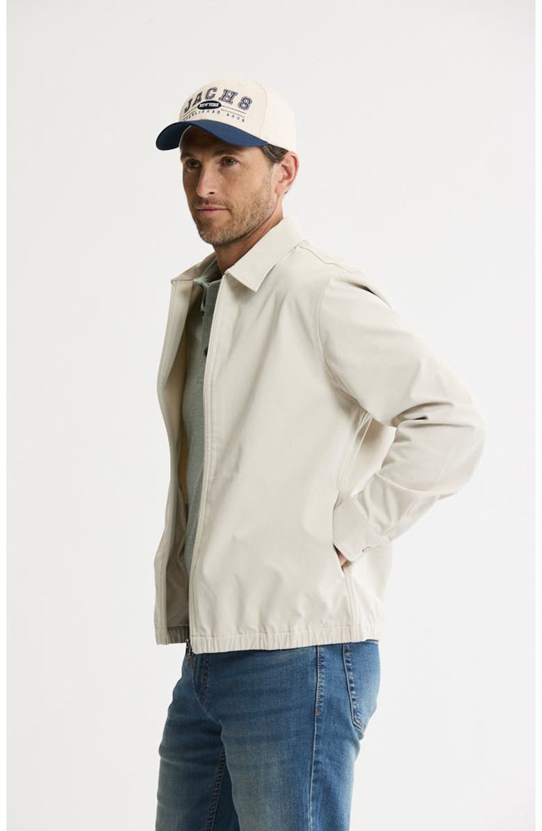 JACHS Tech Twill Zip Up Jacket, Alternate, color, Stone
