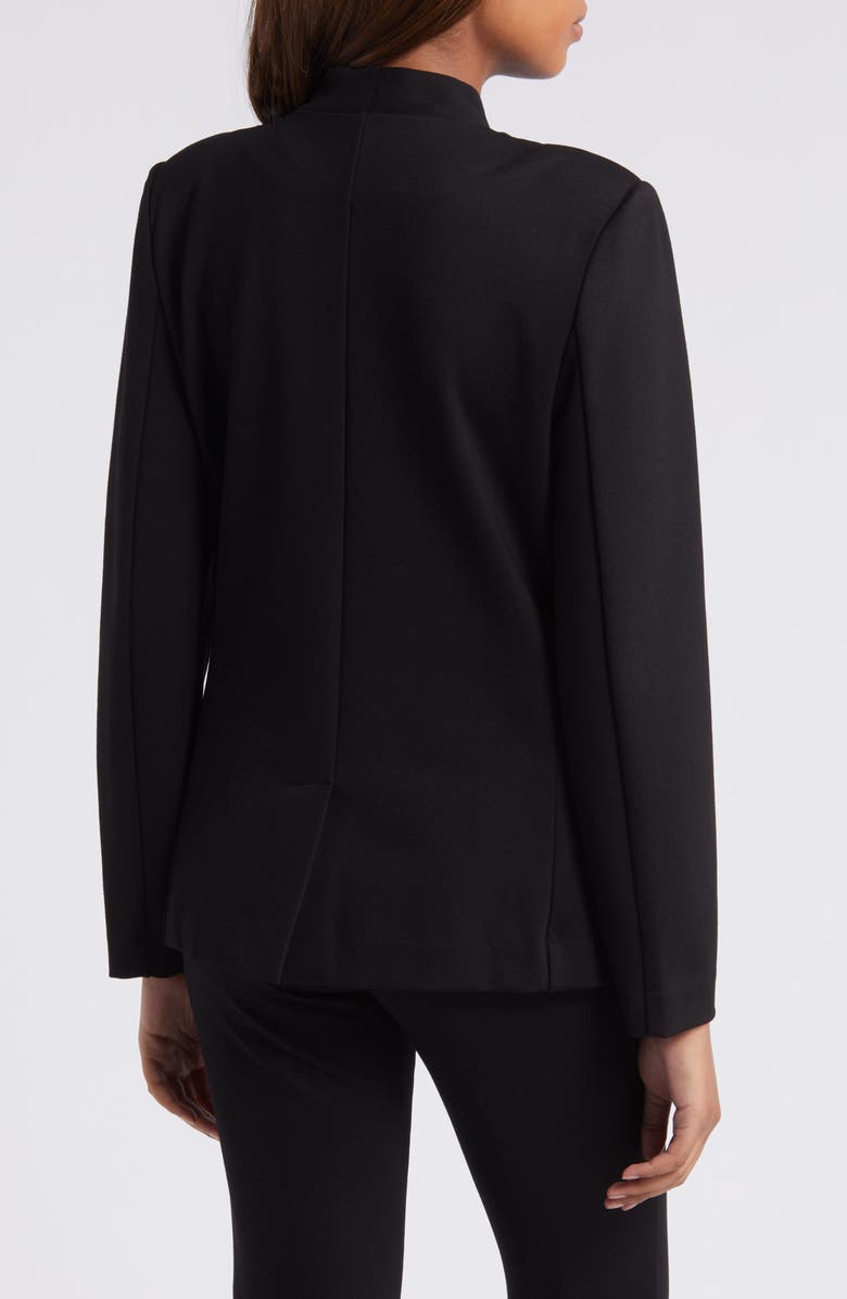 Isaac Mizrahi New York Collarless Ponte Jacket, Alternate, color, 