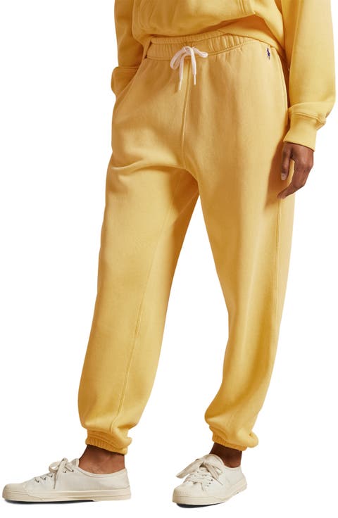 Cotton Blend Fleece Sweatpants