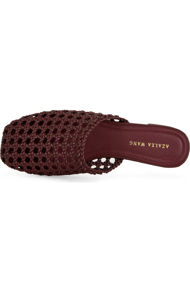 AZALEA WANG Kismet Mule, Alternate, color, Burgundy