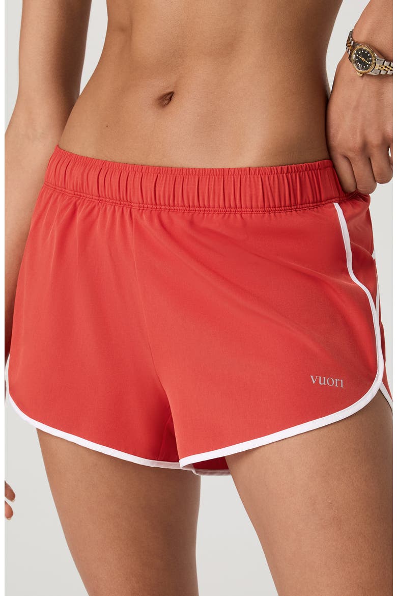 Clementine Retro Shorts, Alternate, color, CRIMSON