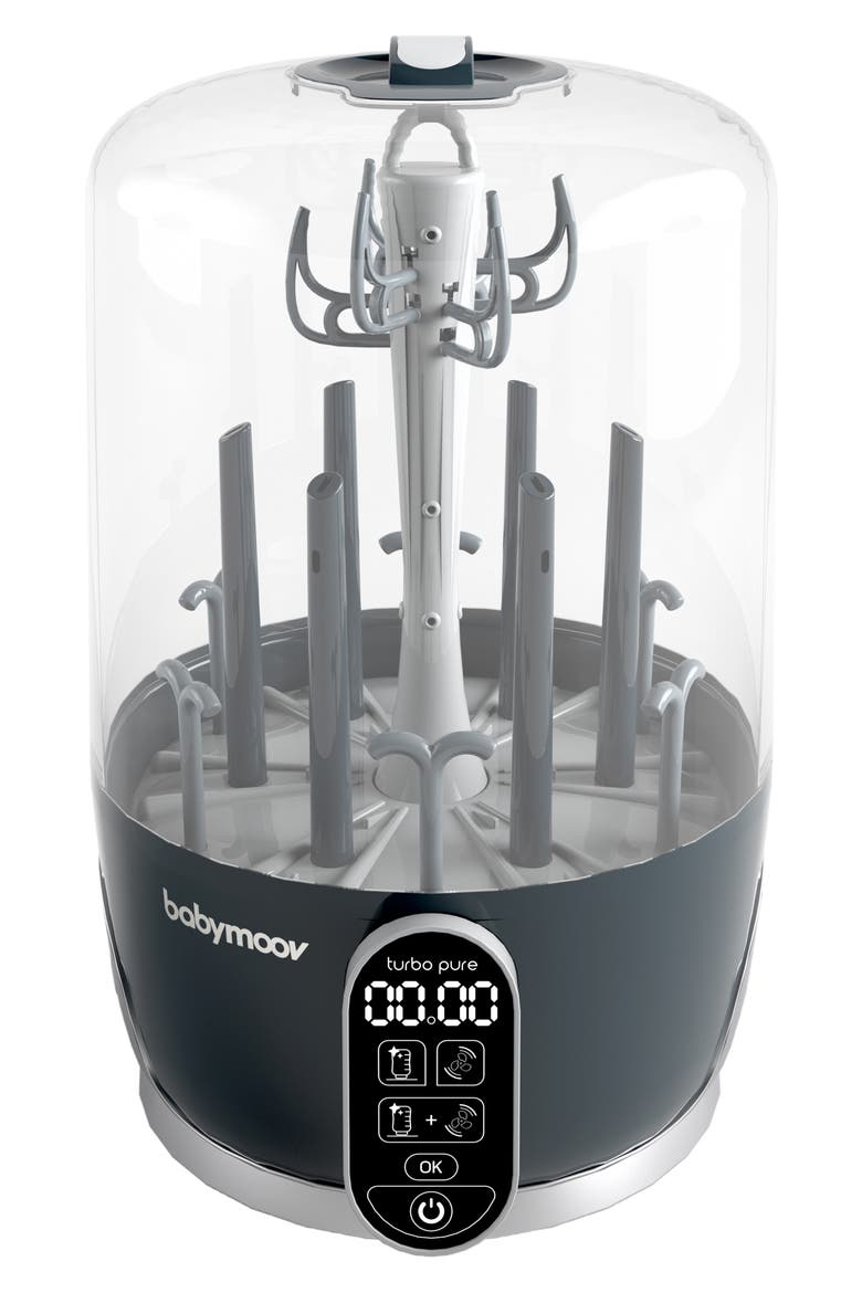 Turbo Pure Sterilizer & Bottle Dryer, Main, color, GREY