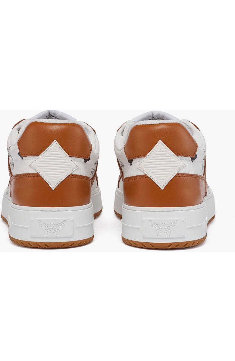 MCM Neo Terrain Lo Sneakers in Visetos, Alternate, color,