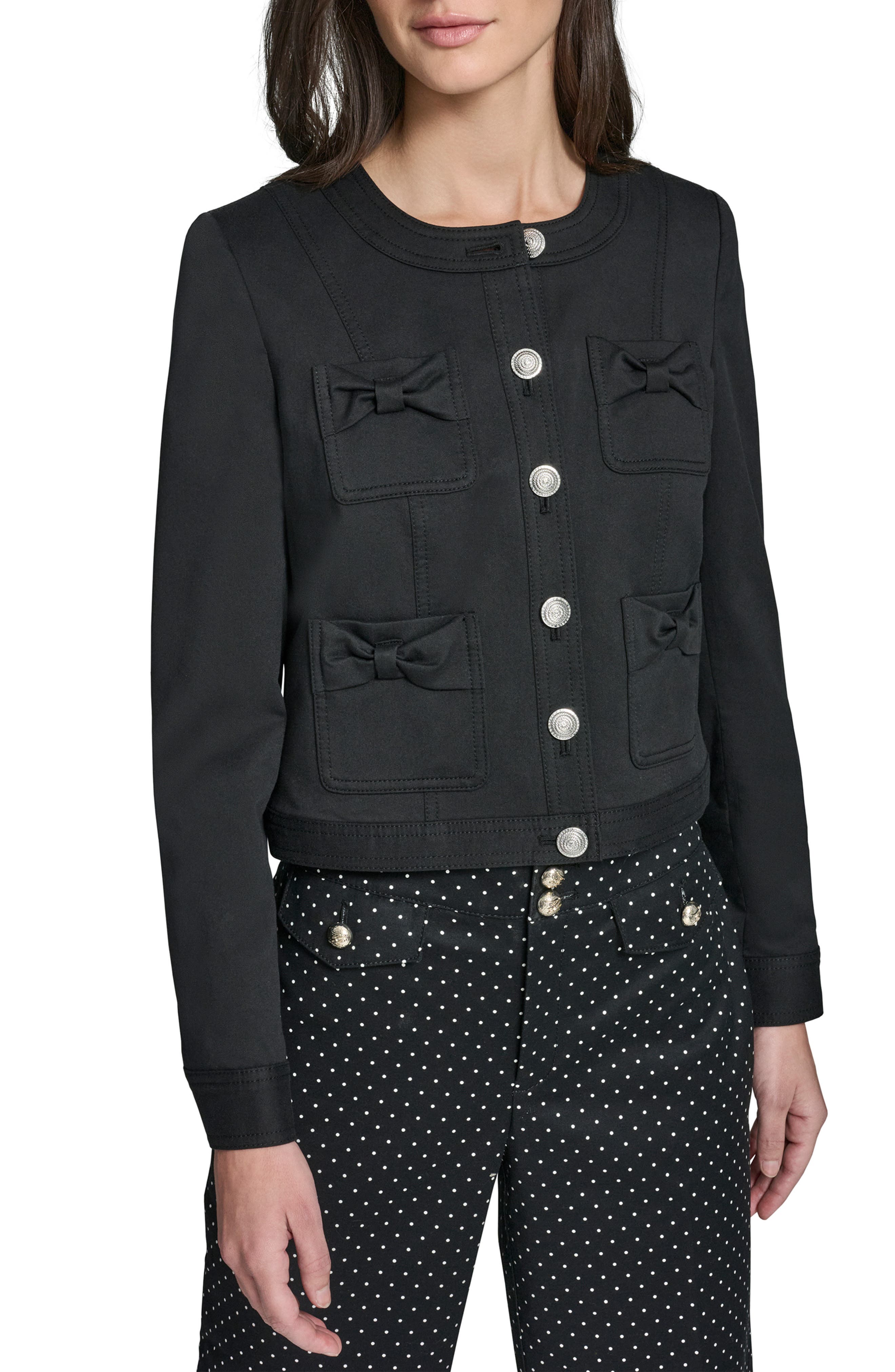 Bow Four Pocket Jacket