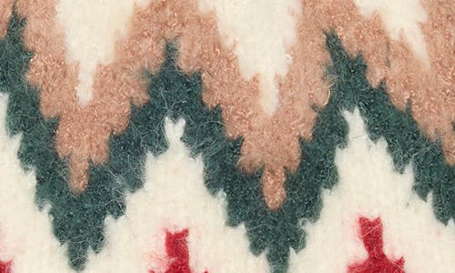 Bcbg Harbor Fair Isle Beanie In Red