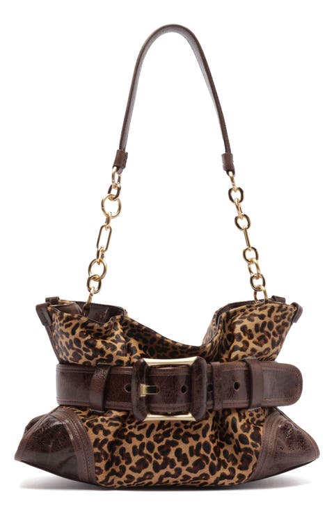 Riley Small Leather Shoulder Bag
