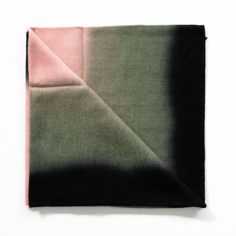 Cashmere Merino Soft Handwoven Modern Artisanal Scarf