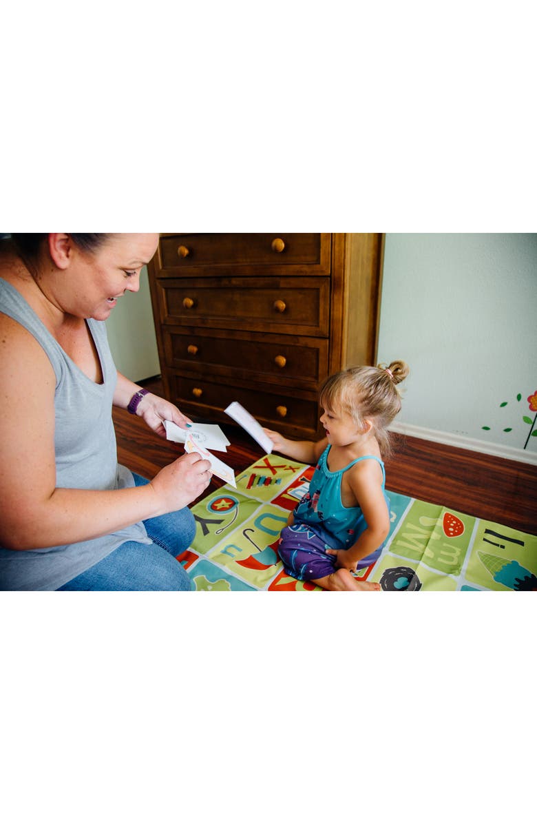 Pacific Play Tents ABC Mat, Alternate, color, Blue Green Red