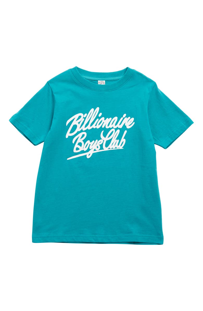 Billionaire Boys Club Kids' BB Script Graphic Tee, Main, color,
