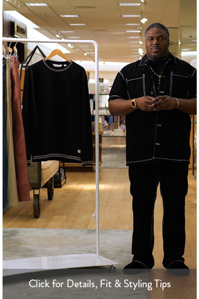Social Club Contrast Stripe Sweatshirt video