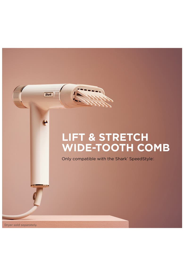 Speedstyle Lift & Stretch Wide-Tooth Comb Attachment, Alternate, color, STONE