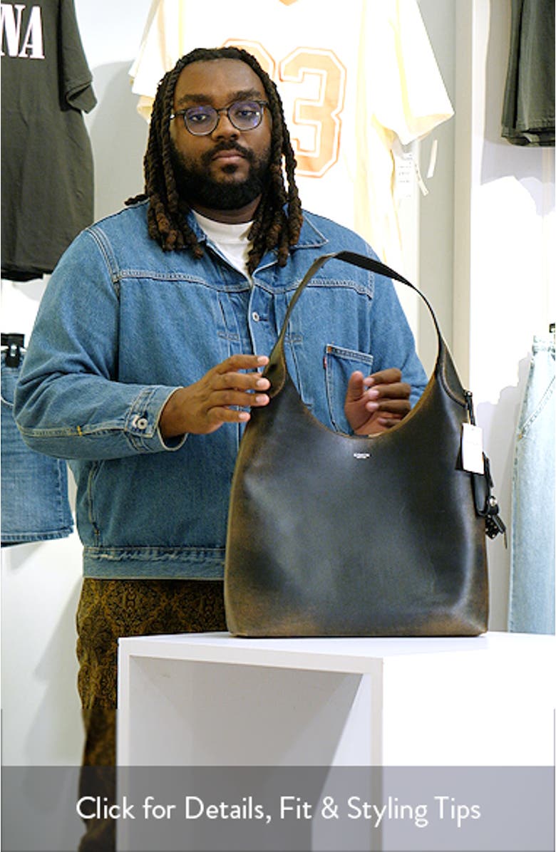 Brooklyn 39 Loved Leather Shoulder Bag, sales video thumbnail