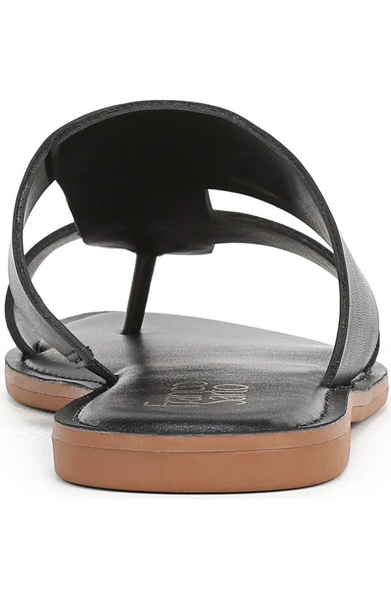 Franco Sarto Jerina Sandal, Alternate, color, Black Faux Leather
