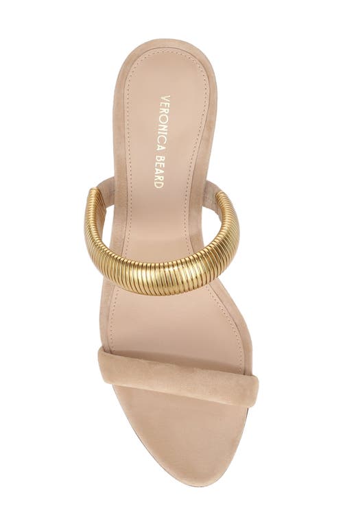 Veronica Beard Tobin Slide Sandal In Neutral