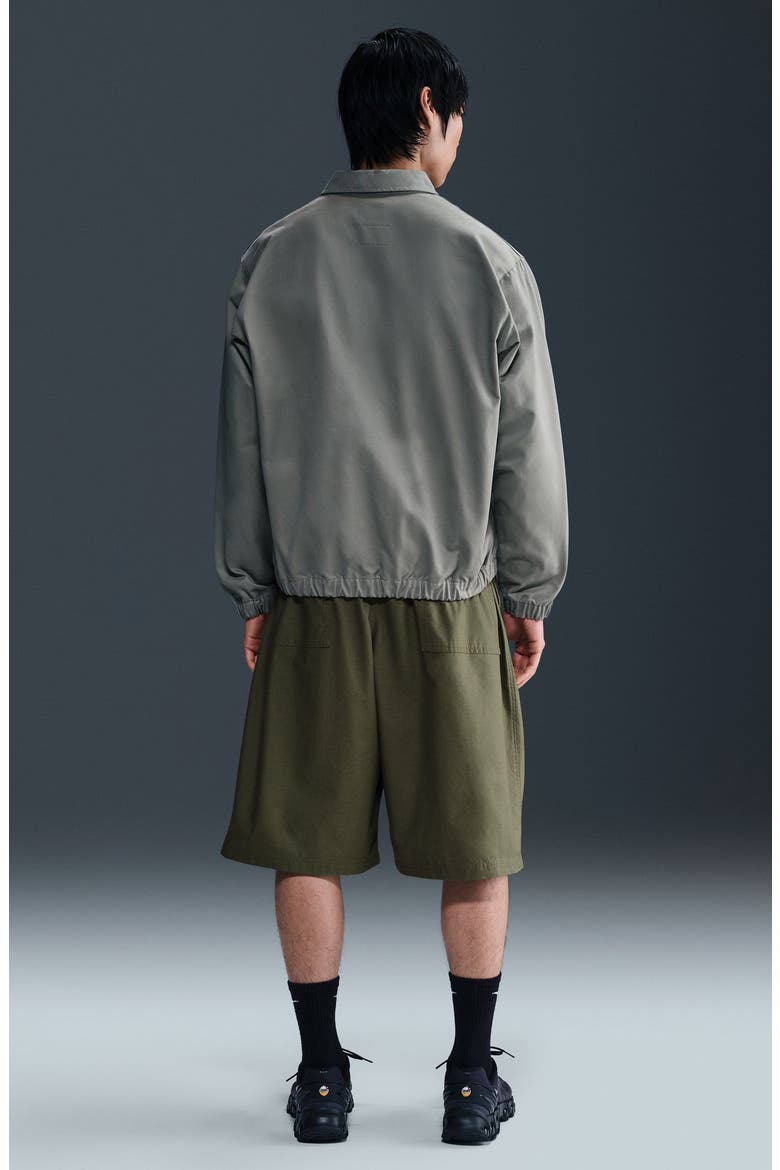 Club Seoul Oversized Shorts, Alternate, color, MEDIUM OLIVE/ MEDIUM OLIVE