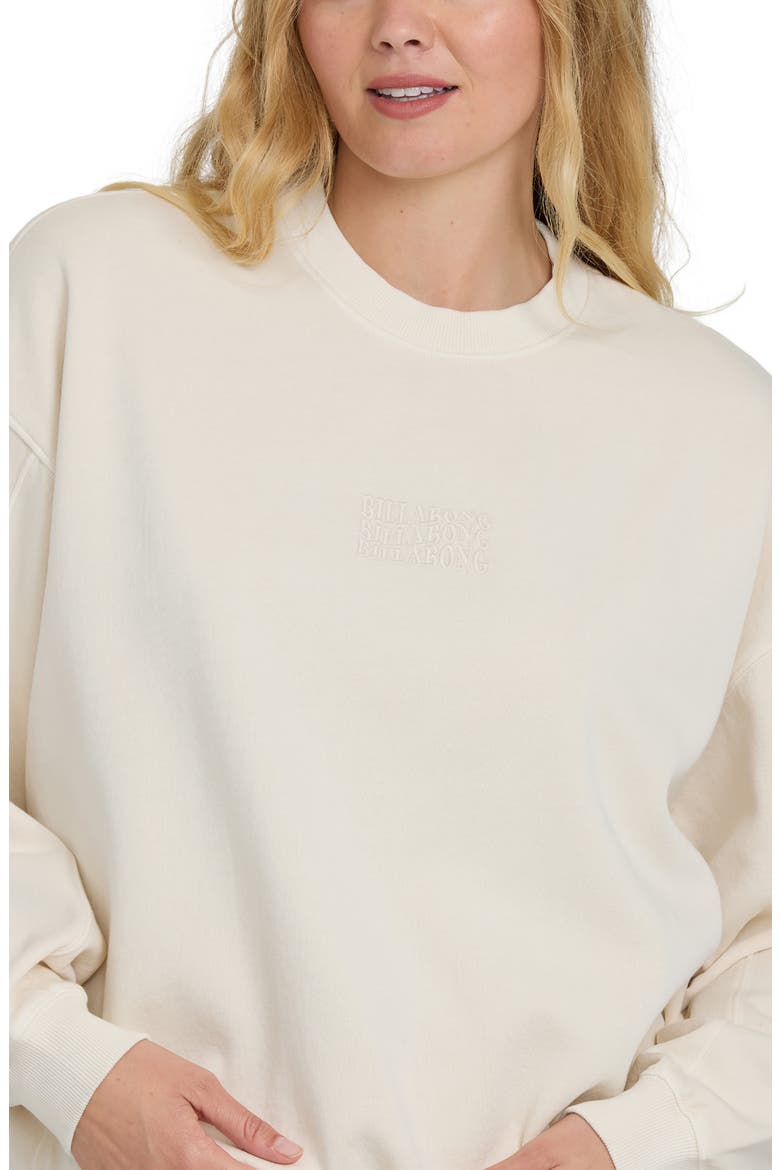 Kendal Bleached Out Sweatshirt, Alternate, color, VANILLA