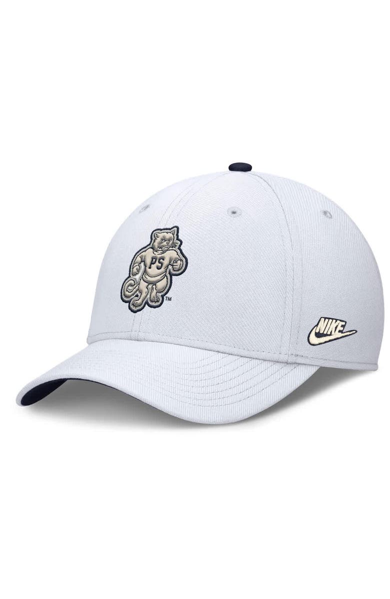 Nike Men's Nike White Penn State Nittany Lions Legacy Rise Performance Flex Hat, Main, color, White
