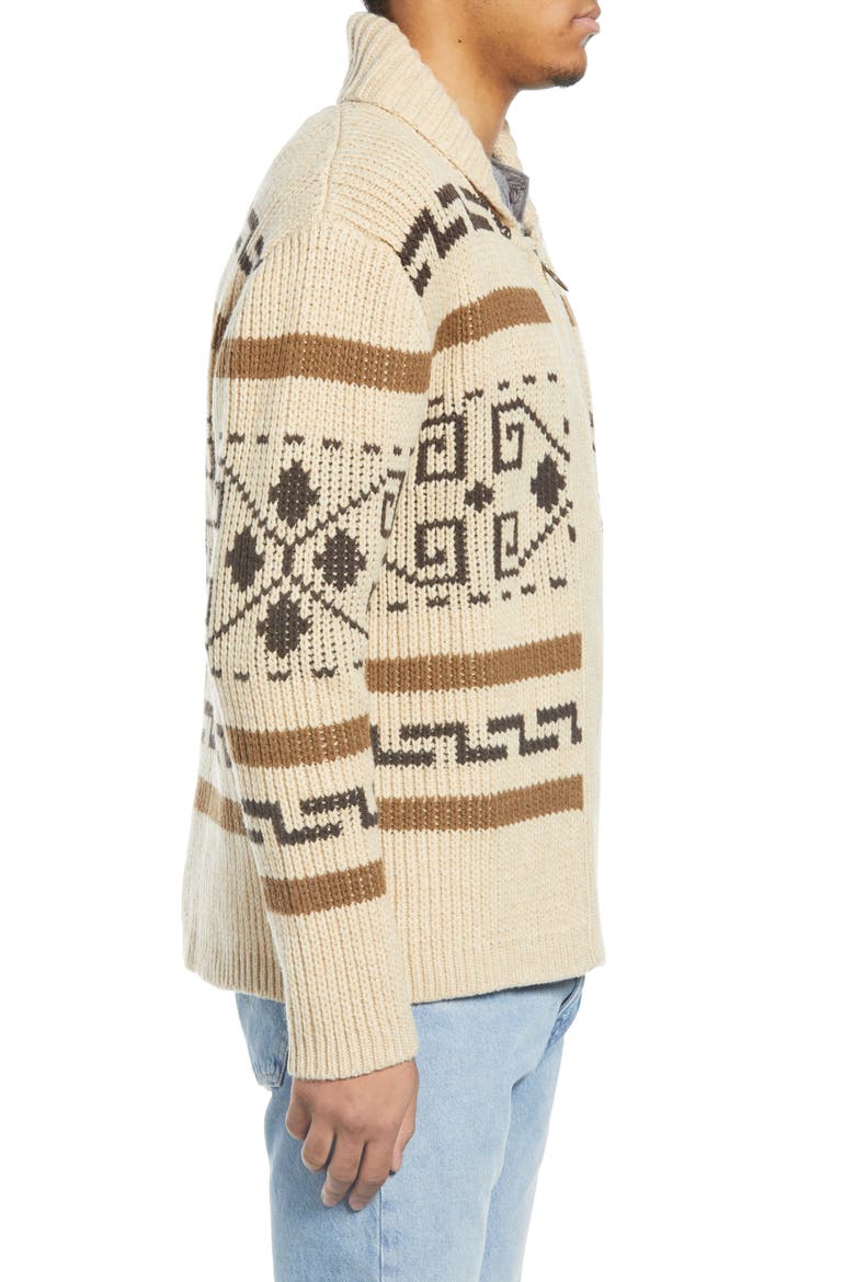 Original Westerly Sweater, Alternate, color, TAN/BROWN