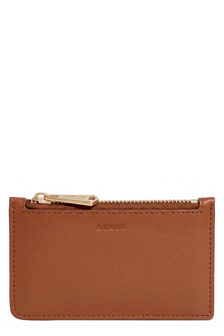 Kestenberg Melbourne Leather Wallet, Main, color, LIGHT CHESTNUT
