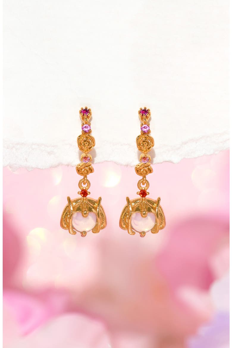 Star Wars Padmé Amidala Drop Earrings, Alternate, color, GOLD