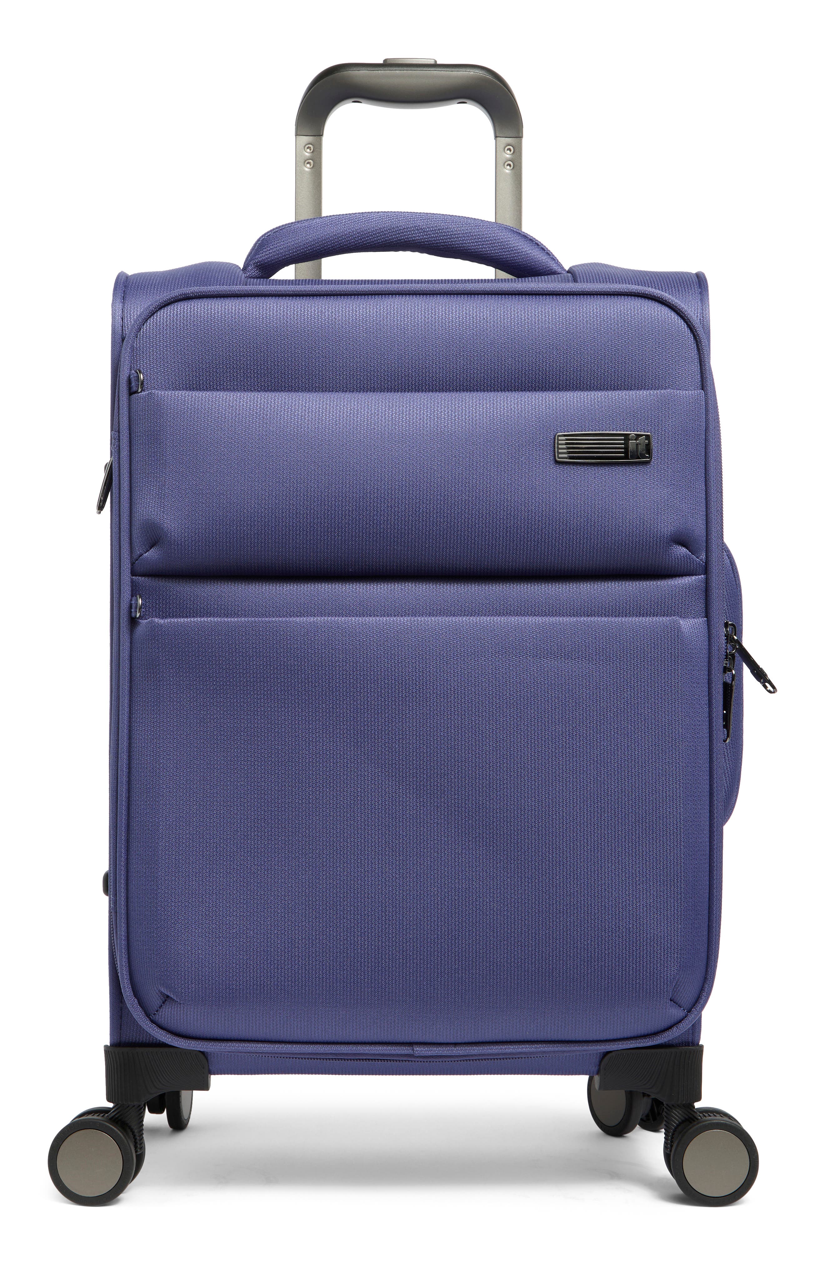IT LUGGAGE Dignified 21-Inch Softside Carry-On Luggage, Main, color, Skipper Blue
