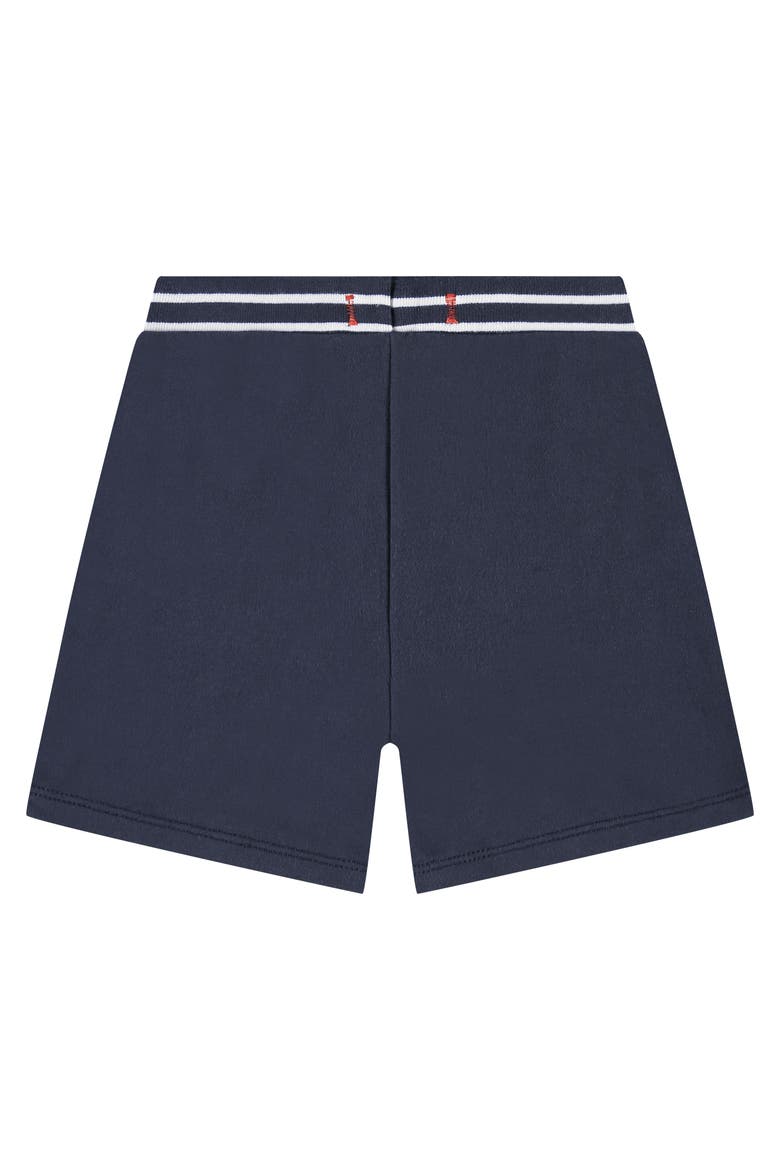 Striped Waist Shorts With Pockets, Alternate, color, Dark Royal