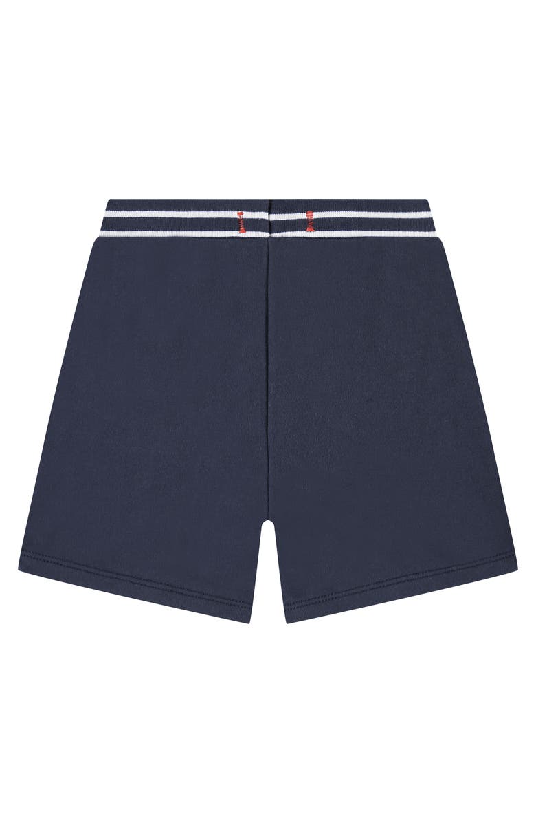 Stains and Stories by Babyface Striped Waist Shorts With Pockets, Alternate, color, Dark Royal