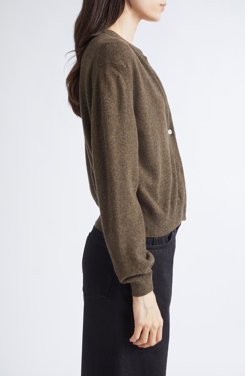 NACKIYÈ Sea Shell Cashmere Cardigan, Alternate, color, Chestnut