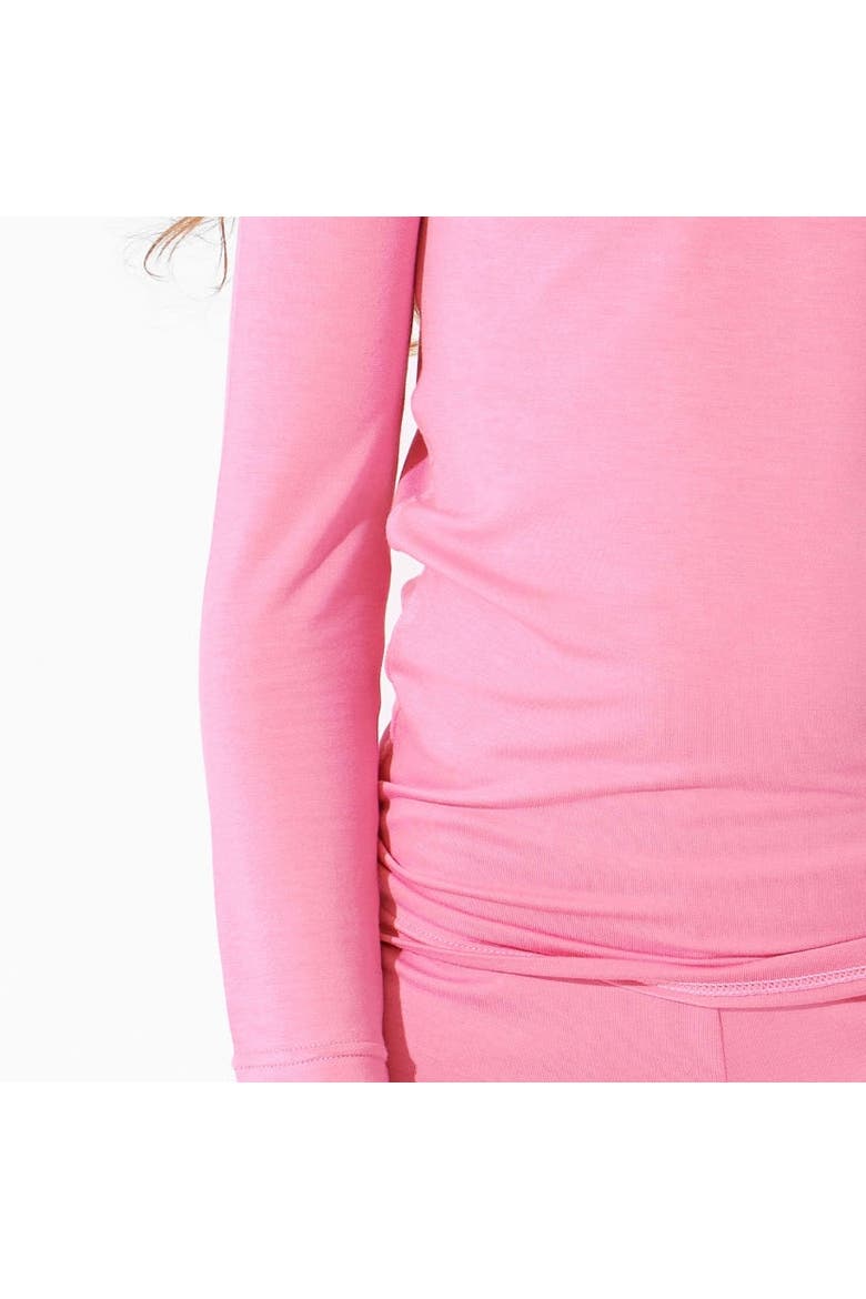 Kids' Bubblegum Pink Set of 2 Piece Pajamas, Alternate, color, Bubblegum Pink
