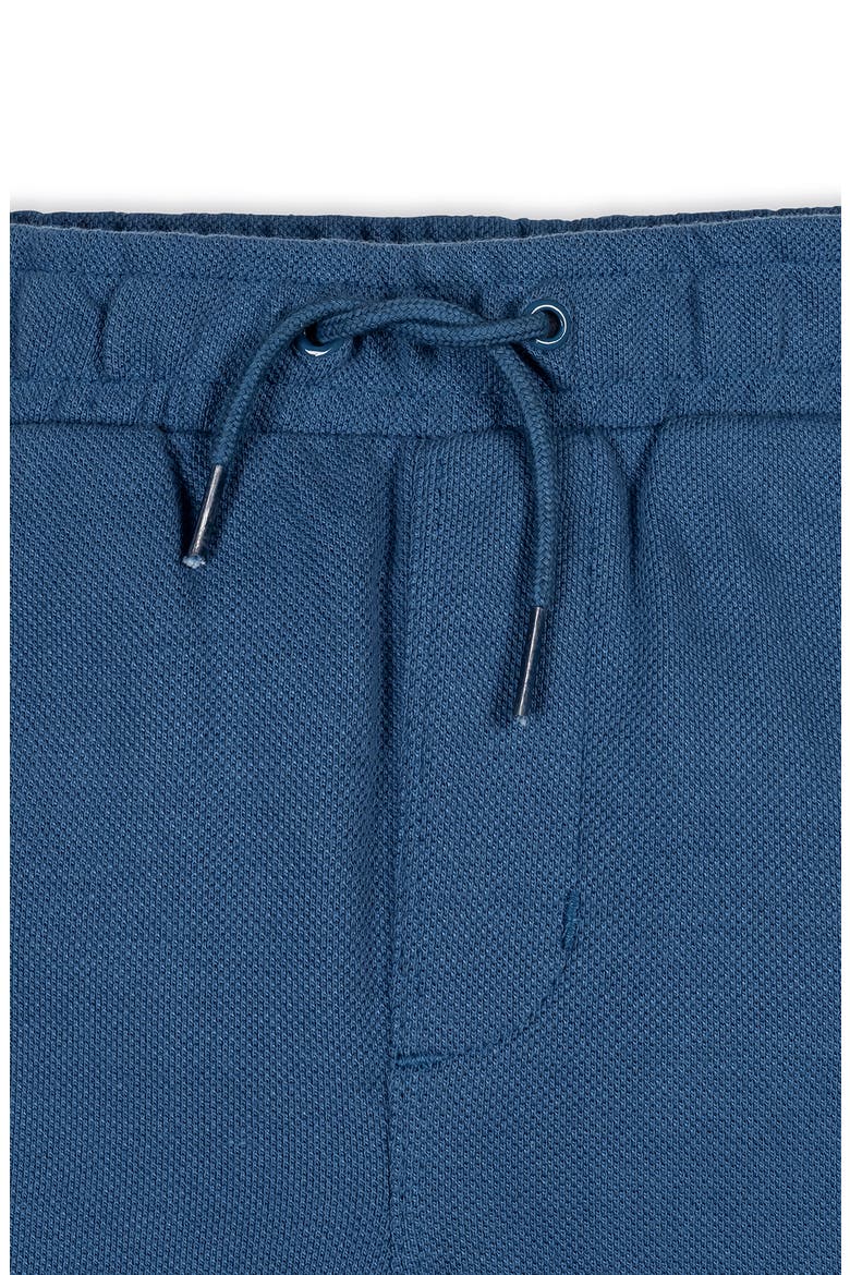 Kids' Organic French Terry Pull-On Short, Alternate, color, Stone Blue