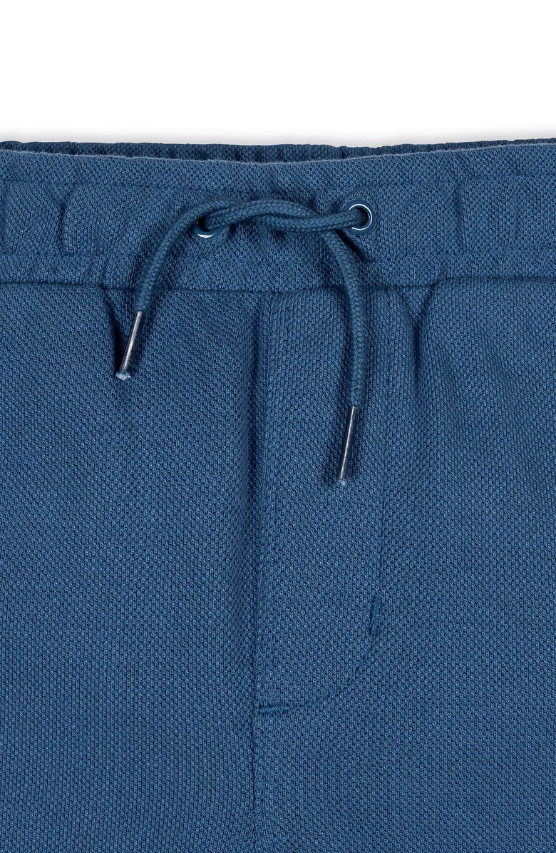 Hope & Henry Kids' Organic French Terry Pull-On Short, Alternate, color, Stone Blue