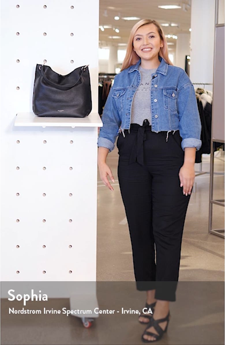 Helgesoft Leather Hobo Bag, sales video thumbnail