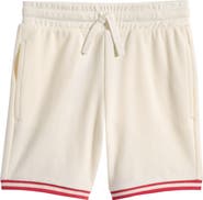 MILES THE LABEL Kids' Organic Cotton Double Knit Mesh Shorts