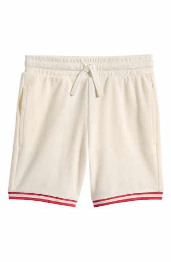 Kids' Organic Cotton Double Knit Mesh Shorts